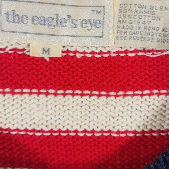 Eagles Eye Vintage Nautical Sweater EUC size M     WF106 - Picture 12 of 12